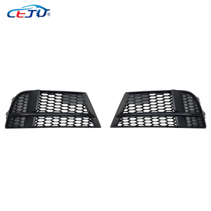 Couverture de calandre de phare antibrouillard de pare-chocs avant de Style maille en nid d'abeille pour <span class=keywords><strong>Audi</strong></span> <span class=keywords><strong>A3</strong></span> <span class=keywords><strong>S</strong></span> <span class=keywords><strong>Line</strong></span> S3 <span class=keywords><strong>2017</strong></span> 2018 2019 2020 - Product Image 2