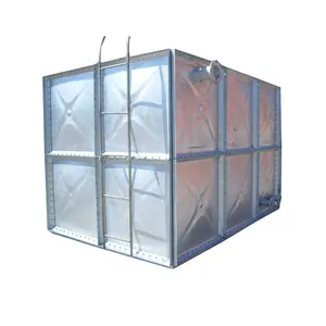 Best Selling Top Quality Overhead Steel Structure Modular Square Hot Dipped Galvanized Steel Water Tank