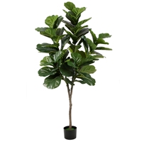 Vente en gros d'objets décoratifs nordiques, arbre artificiel en feuilles de figuier vert, bonsaï, décoration intérieure pour la maison, l'hôtel, le bureau, anniversaire