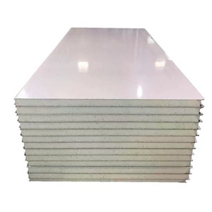 Vente d'usine Panneau <span class=keywords><strong>isolant</strong></span> industriel Panneaux sandwich de toit Mur extérieur en PU avec matériau de panneau métallique de prévention des incendies - Product Image 6