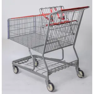 Carrello del supermercato di grandi dimensioni carrello della spesa USA carrello di raccolta