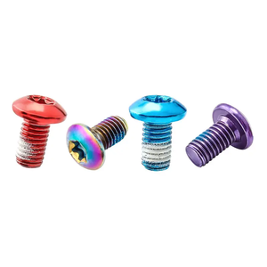 木其子自行车盘式制动器转子螺栓T25 M5 * 9毫米<span class=keywords><strong>MTB</strong></span>公路自行车钢盘式制动器转子固定螺钉 - Product Image 5