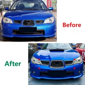 Pour Impreza WRX STI 2006-2007 : Kit Carrosserie Complet (Calandre Avant, Lame de Pare-chocs Sport) et Accessoires de Modification Extérieure - Product Image 4