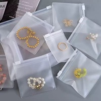 Bolsas de plástico para sellado de joyas Cierre de cierre de cremallera Acabado mate Proveedor de bolsas resellables impresas personalizadas