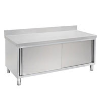 Fabricant professionnel de tables et armoires en acier inoxydable, table de préparation alimentaire pour restaurant, buffet, cuisine, banc de travail en acier inoxydable