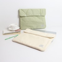 Sac pour ordinateur portable et tablette en toile, couleur unie, simple, pour étudiants, grande capacité, ultra-léger, portable, protection pour ordinateur portable, pour femmes, 14 pouces