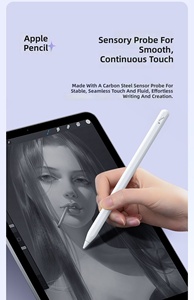 Pack de 6 pointes de rechange 6-en-1 pour stylet, en plastique et métal, argent et or, silencieuses, HB 2B, écriture fine/lourde/verticale pour iPad <span class=keywords><strong>iPhone</strong></span> - Product Image 4
