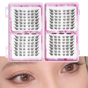 Kit <span class=keywords><strong>de</strong></span> <span class=keywords><strong>cils</strong></span> en grappe DIY pour usage domestique, grande capacité, extensions <span class=keywords><strong>de</strong></span> <span class=keywords><strong>cils</strong></span> individuelles, marque privée, logo personnalisé, fournisseur <span class=keywords><strong>de</strong></span> <span class=keywords><strong>cils</strong></span> en gros - Product Image 3