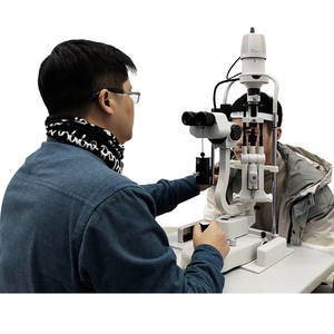 Lampe à fente Visionstar, grossissements à 5 niveaux, <span class=keywords><strong>microscope</strong></span> à lampe à fente LED pour l'ophtalmologie - Product Image 2