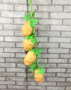 Décorations de Halloween, Thanksgiving et Fête des Ramesons : Modèles de fruits et légumes artificiels, guirlandes suspendues pour la maison et <span class=keywords><strong>le</strong></span> jardin - Product Image 2