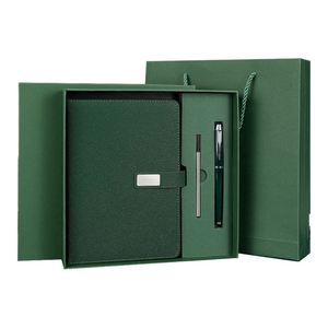 Customised Logo Luxury Business Gift Sets Corporate Personalised Promotional Giveaway Item Office Notebook Pen Set - Product Image 3