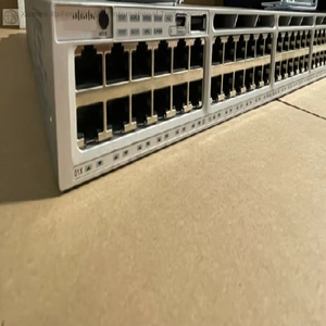 Commutateur Ws-c3850-48f-s 48 ports Gbe Poe+ 3850 1x 1100wac Neuf d'origine en stock Automatisation industrielle Pac PLC dédié - Product Image 1