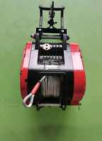 Nouvelle mini-treuil électrique en alliage d'aluminium de 100-500 kg avec télécommande 220V, câble métallique de 30 m, grue de levage pour la construction