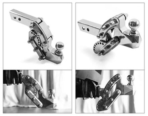 Thiế<span class=keywords><strong>t</strong></span> Kế Mới Xe Trailer Kéo Hitch Móc Có Thể Điều Chỉnh Chiều Cao 5T Công Suấ<span class=keywords><strong>t</strong></span> Off Road Xe Kéo Hitch Núi Với 2 "Bóng - Product Image 2