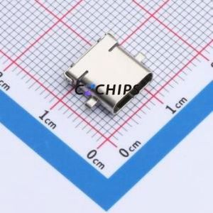 HYCW125-USBC24-1000B USB Connector SMD Connector ( Connector Type: Type-C )( Gender: Female )( Mounting Type: Sink Board ) - Product Image 1