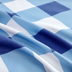 Ensemble de draps de lit ajustés imprimés de luxe avec 2 taies d'oreiller, ensemble de literie en tissu doux pour lit simple, plusieurs tailles disponibles - Product Image 5