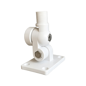Support d'antenne marine en nylon ABS à cliquet 4 directions avec filetages mâles standard 1"-14 - Product Image 4