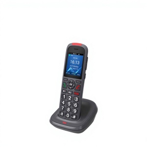 Téléphone <span class=keywords><strong>sans</strong></span> <span class=keywords><strong>fil</strong></span> numérique à matrice de points complète pour entreprises, <span class=keywords><strong>DECT</strong></span>, multilingue, avec 50 carnets téléphoniques <span class=keywords><strong>GAP</strong></span> et plusieurs combinés pour hôtels - Product Image 1