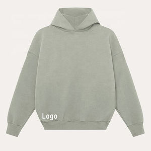 Sudaderas con Capucha para Hombre, Personalizadas con Logotipo Bordado, de Algodón Ecológico, Gruesas, de Alta Calidad, Cálidas, Talla Grande, Felpa Francesa, 500 Unidades - Product Image 3