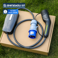 Prix direct usine 16A 32A 3.5kw 250V 7.2kw Chargeur EV Station de recharge rapide pour véhicules électriques EVSE Chargeur EV portable