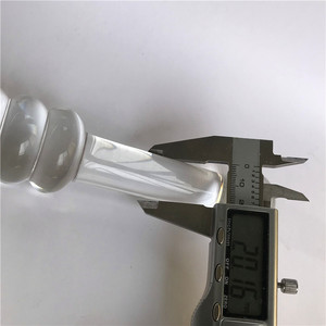 Grosir YFSJ Merek Kristal Alami Kaca Borosilikat Transparan 100% Tahan Air <span class=keywords><strong>Dildo</strong></span> Bola <span class=keywords><strong>Penis</strong></span> Lunak untuk Wanita - Product Image 3