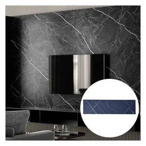 1220x2440mm 3mm marmo PVC foglio di marmo alto lucido fogli di marmo UV