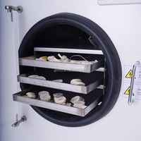 Huishoudelijke 6Kg 8Kg Fruit Food Mini Vacuüm Gedroogde Huis Vriesdroger Lyofilisator Met Olievrije Vacuümpomp Machine Usa Instock