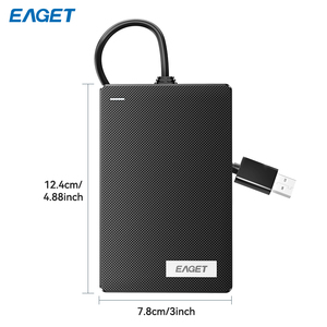 <span class=keywords><strong>Disque</strong></span> <span class=keywords><strong>dur</strong></span> <span class=keywords><strong>externe</strong></span> portable EAGET CG10-1 2,5 pouces 500 Go <span class=keywords><strong>USB</strong></span> 3.0 avec câble de données 5 Gbps, noir, ABS, SATA - Product Image 4