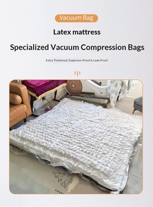 Transparent PVC Storage <b>Bag</b> with Carry Handle Foldable T Shirt Packing <b>Bag</b> for Garment Transport - Product Image 3