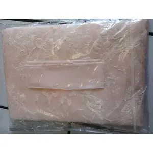 Rideaux en dentelle à double voile 2m x 2,5m, panneau large, textile de maison, rideau en tissu polyester léger - Product Image 5