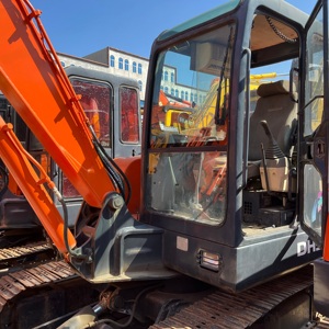 Excavadora Usada Doosan DH55, Mini Excavadora Usada Doosan Daewoo DH55, Excavadora de Orugas Usada de 5.5 Toneladas, Corea, Isuzu en Venta - Product Image 6