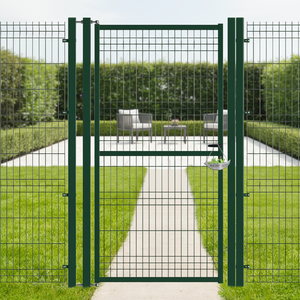 Fabrika Satışı Açık Hava 3D Arka Bahçe Yan Kapıları Tel Metal Bahçe Kapıları - Product Image 1