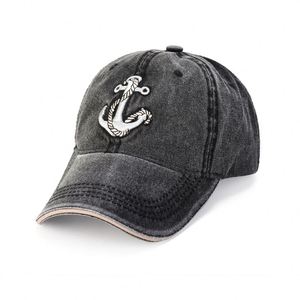 Running Summer 6 Panel Suede Mesh USA <b>Navy</b> Anchor Trucker Hat <b>Baseball</b> <b>Cap</b> - Product Image 4