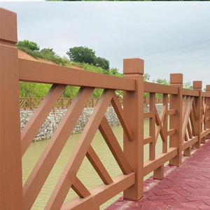 SHENGCHENG DIY Customizable WPC Outdoor Balustrades New Contemporary Design Eco-Friendly Anti-UV Decking - Product Image 2