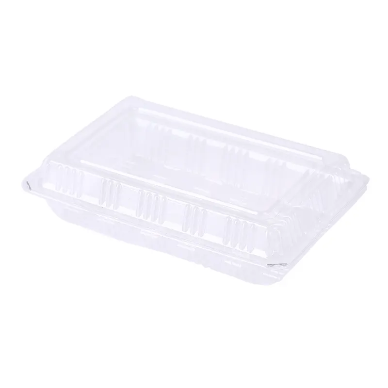 Usa e getta di plastica trasparente vuoto contenitore, Bops sushi take away box, scatola di imballaggio di Verdure e di frutta