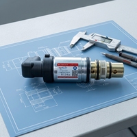 RGFROST Auto AC Compressor Mini 24V Control Valve Reed Duckbill R134A Refrigeration Auto Tire-lait Systèmes de climatisation