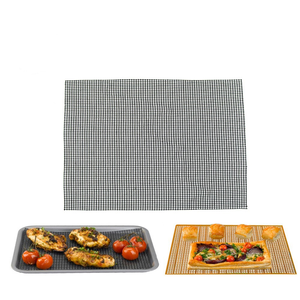 Logre un calentamiento uniforme de los alimentos, evite el chamuscado localizado y las altas temperaturas sin deformación Alfombrillas <span class=keywords><strong>para</strong></span> parrilla de barbacoa - Product Image 1