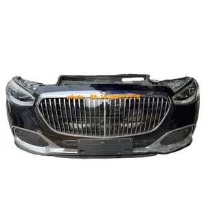 Placa de parachoques delantero para coche, faro LED para montaje Exterior, para Mercedes Benz S Class 220, 221, 222, 223