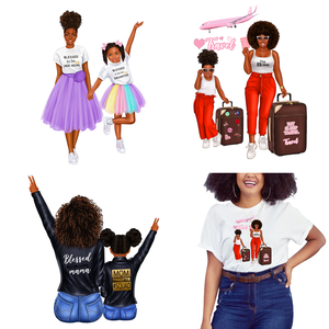 Pegatina de transferencia térmica para diseño de <span class=keywords><strong>camiseta</strong></span> frontal, supermamá Plastisol, precio más bajo disponible - Product Image 1