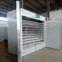Nouvelle Vente Chaude Incubateur Industriel Automatique Grand Format 1056 Œufs pour l'Éclosion de Poulets, Canards, Oies, Cailles, Autruches 220V
