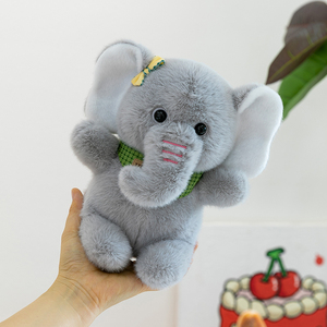 Set de Peluches de Compañía para Escritorio - Lindos Elefantes, Zorros, Pingüinos y Conejos para Aliviar el Estrés y el Aprendizaje, Muñecos de Animales Pequeños para Consolar - Product Image 2