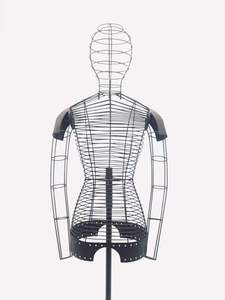 Maniquí femenino <span class=keywords><strong>de</strong></span> medio cuerpo con <span class=keywords><strong>alambre</strong></span> <span class=keywords><strong>de</strong></span> Metal <span class=keywords><strong>de</strong></span> bronce Retro personalizado, maniquí <span class=keywords><strong>de</strong></span> Torso <span class=keywords><strong>de</strong></span> hierro marrón <span class=keywords><strong>para</strong></span> exhibición <span class=keywords><strong>de</strong></span> <span class=keywords><strong>ropa</strong></span> <span class=keywords><strong>de</strong></span> mujer - Product Image 2