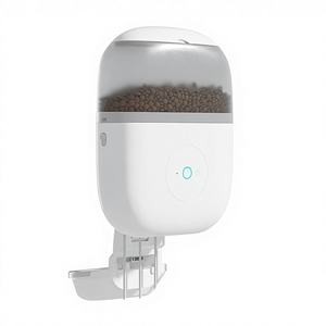 Hangende kooi Automatische voerbak voor konijnen, eekhoorns, kleine dieren |   Dubbele stroomvoorziening HD-camera LCD-scherm Waterdicht |   APP - Product Image 5