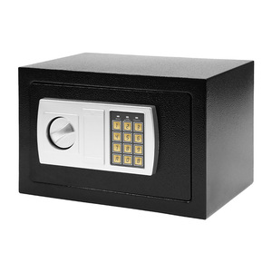 Caja Fuerte Electrónica con Combinación, 31x20x20 cm, de Acero, con Cerradura de Contraseña, para Hoteles y Oficinas - Product Image 1