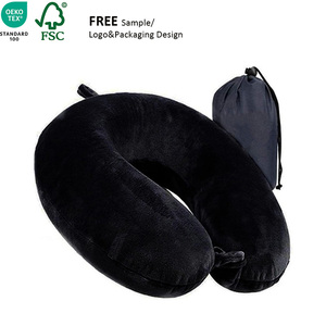 Cuscino da Viaggio Portatile a U in Memory Foam Personalizzabile, Ecologico e Antibatterico - Nuovi Arrivi 2026 <span class=keywords><strong>di</strong></span> Tendenza - Product Image 1