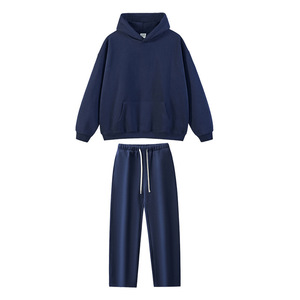 Nuova Felpa con Cappuccio da Uomo <span class=keywords><strong>2026</strong></span>, Spessa e Morbida, Stile Americano Trendy, Set con Cappuccio da 350g per Uomo - Product Image 2