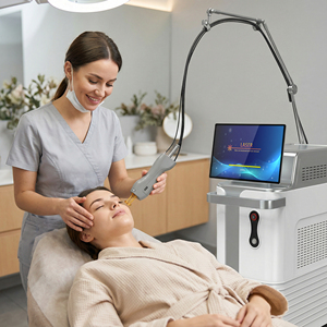 <span class=keywords><strong>Appareil</strong></span> de beauté médical USA Leko Rod Alexandrite Laser 755nm 110J à haute fluence - Product Image 2