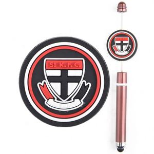2025 New Focal <b>Beads</b> Pen Making Custom Colour Australia Football Team Silicone <b>Beads</b> <b>Glass</b> <b>Crystal</b> Loose <b>Beads</b> Decoration - Product Image 3