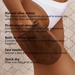 Productos Autobronceadores Naturales y Orgánicos Personalizados, Bronceado Instantáneo, Maquillaje Corporal, Autobronceador sin Sol, Mousse Express Oscuro de 2 Horas - Product Image 4