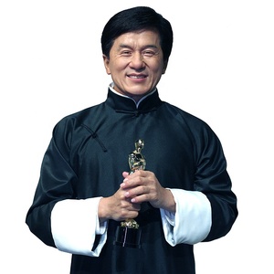 アクション映画スター等身大シリコン像：蝋人形館向け樹脂製セレブフィギュア、中国男性彫刻 - Product Image 2